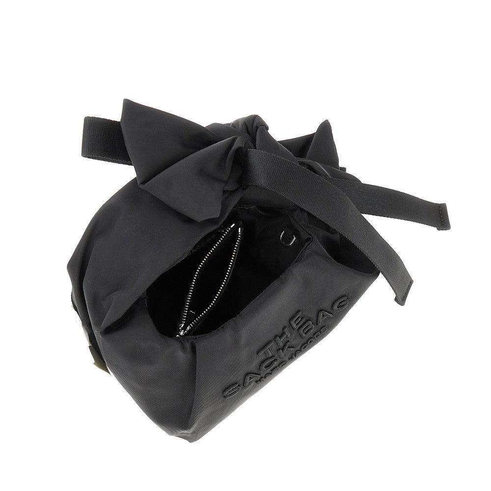 the bow nylon mini sack bag