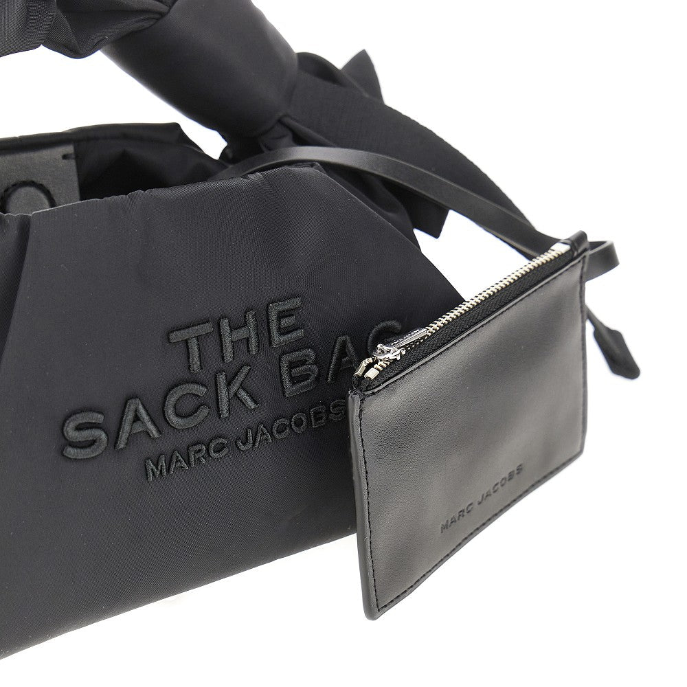the bow nylon mini sack bag