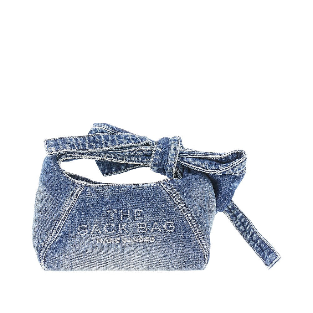 MARC JACOBS OS denim the sack bag handbag
