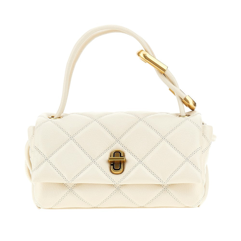 MARC JACOBS OS quilted leather mini dual bag