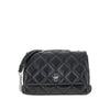 quilted leather small dual bag