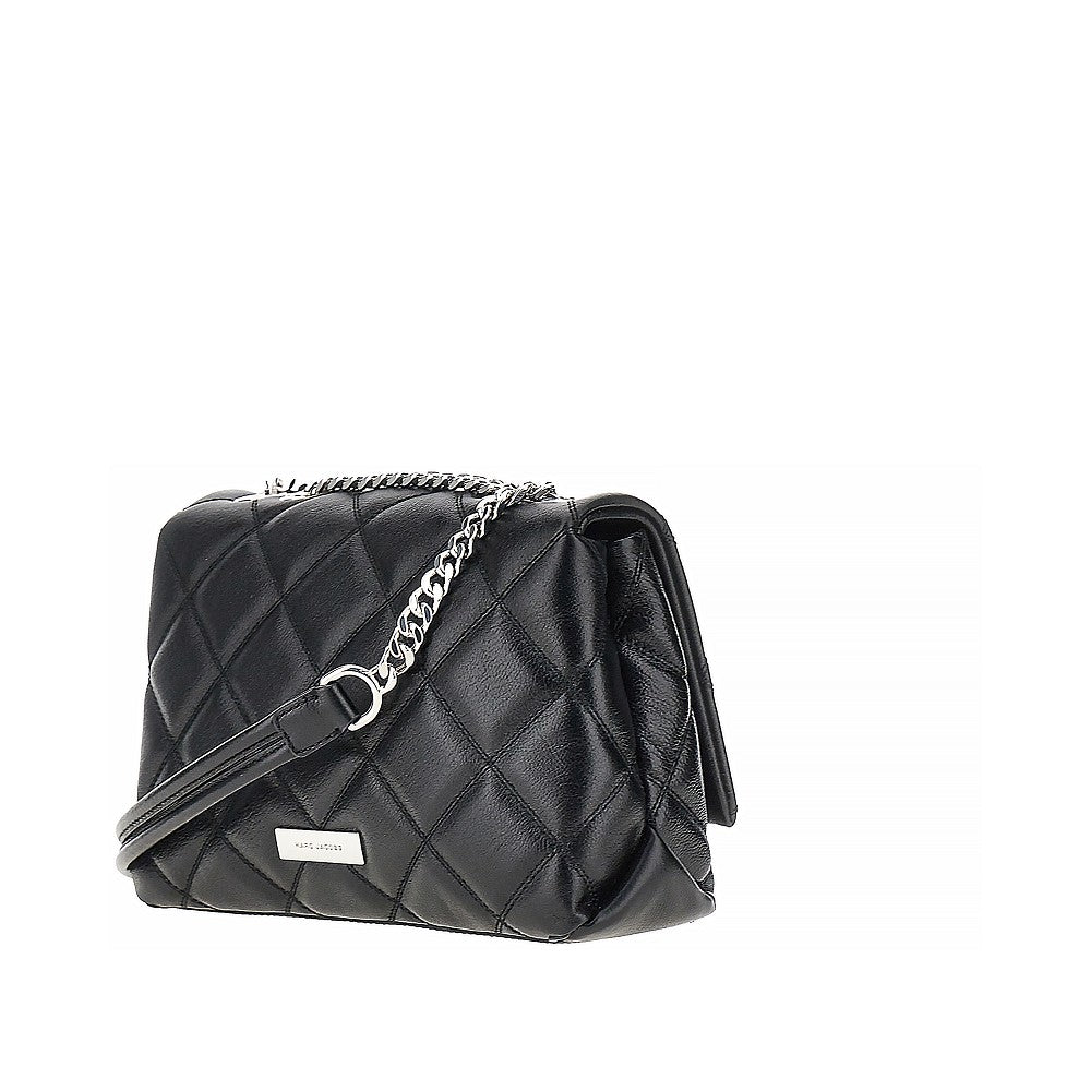 quilted leather small dual bag