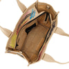 the punk scribble medium canvas tote bag