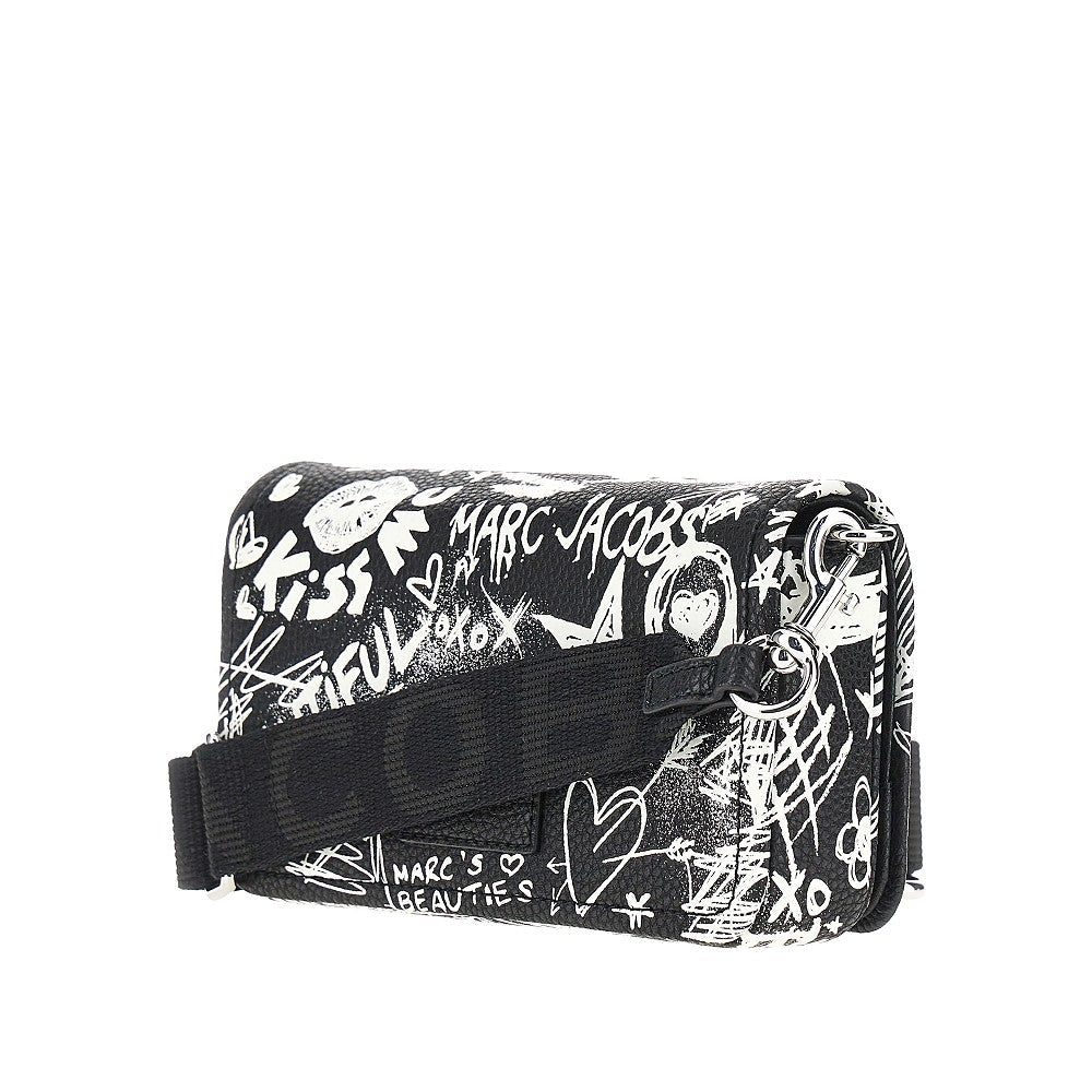 leather the punk scribble mini bag
