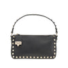grained leather rockstud small bag