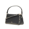 grained leather rockstud small bag