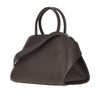 hug grained leather bag