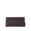 hug grained leather bag