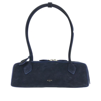 nubuck leather medium le teckel bag