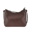 leather small gig shoulder bag