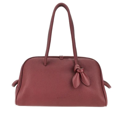 grained leather turismo bag