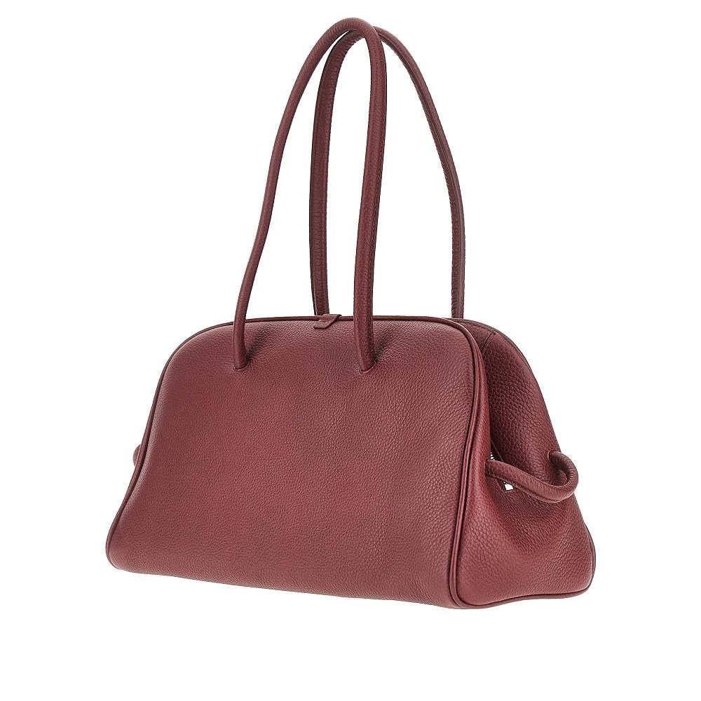 grained leather turismo bag