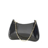 small bisou chaine leather bag