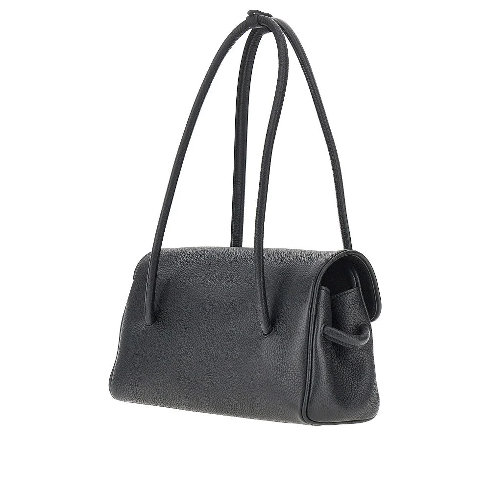 grained leather turismo long bag