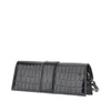 croco-embossed leather bambino clutch