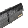 croco-embossed leather bambino clutch