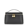 leather petit vanity bag