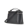 leather petit vanity bag