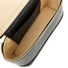 leather petit vanity bag