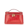 leather petit vanity bag