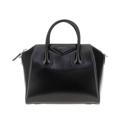 leather small antigona bag