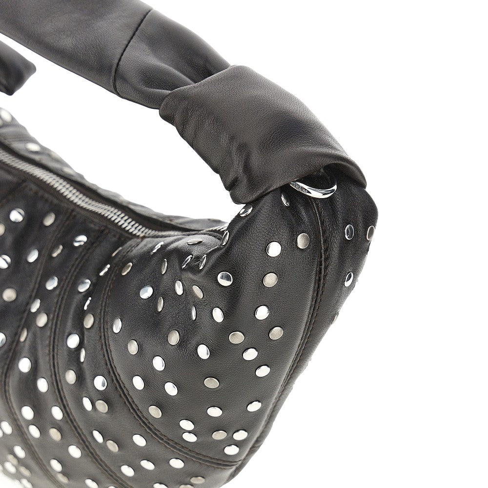 nappa leather fortune croissant mini bag