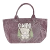 forest teddy large tote bag