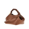 recycled leather small bou bag