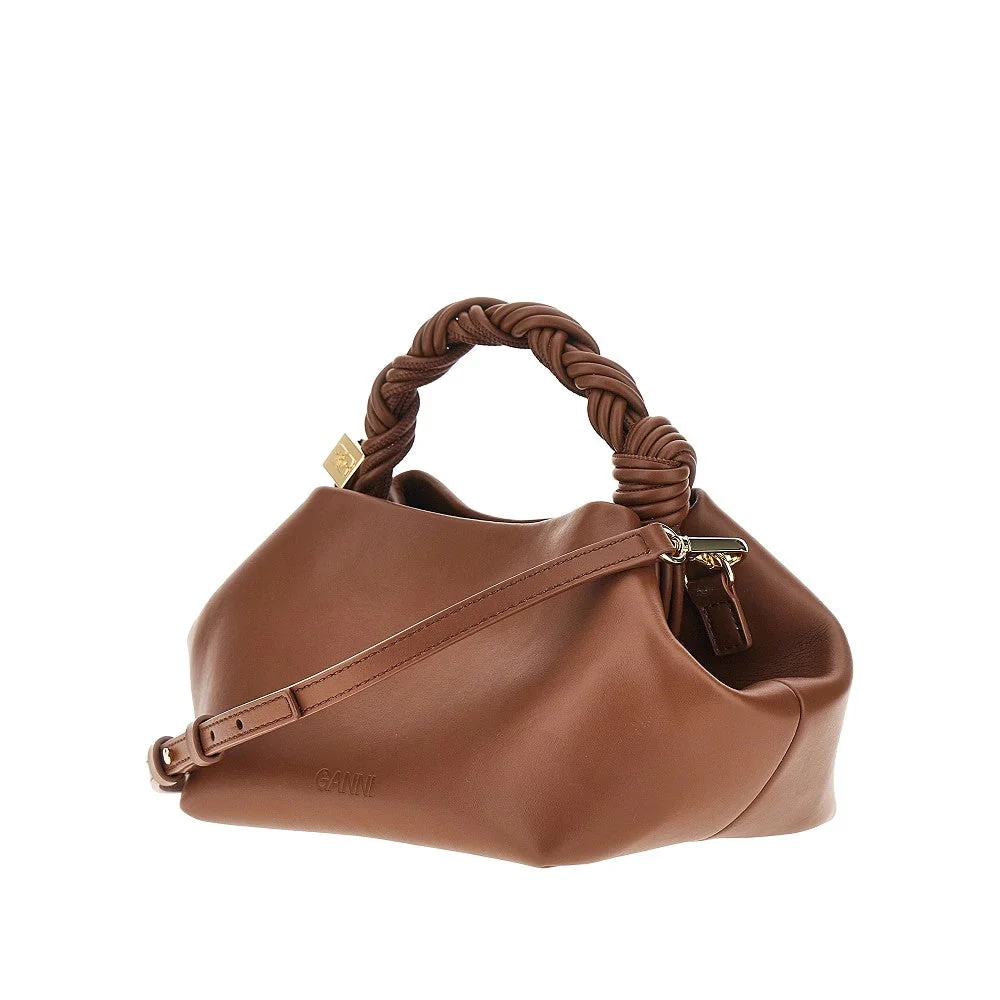 recycled leather small bou bag