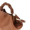 recycled leather small bou bag