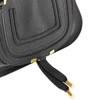 grained leather small marcie bag