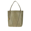 medium chloé spin leather tote bag