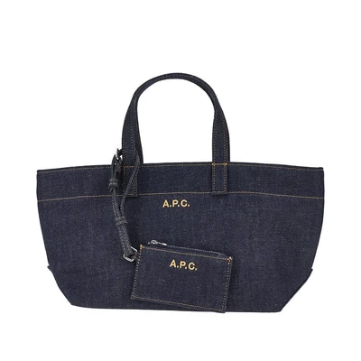 denim small le drummer toile bag