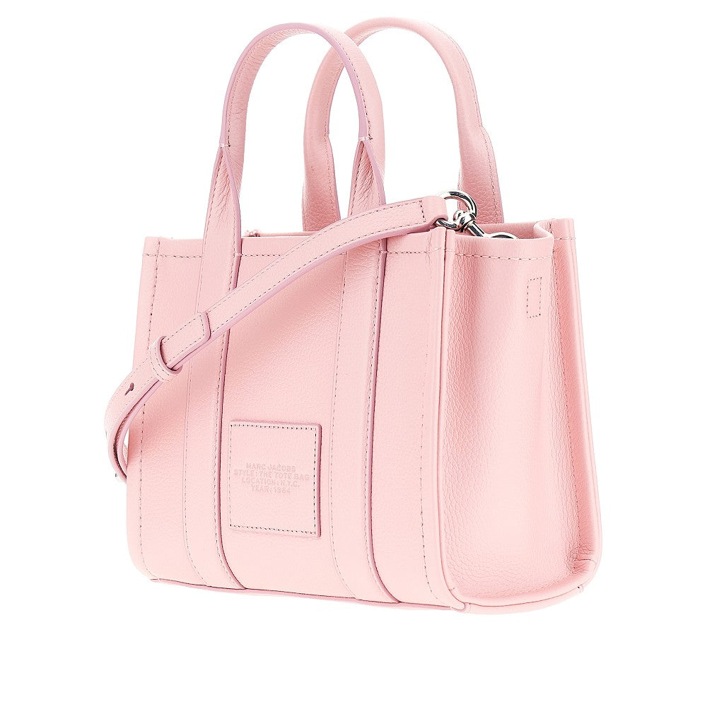 mini the leather tote bag