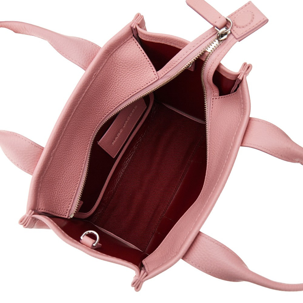 mini the leather tote bag