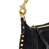 suede leather oskan moon bag