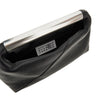 leather japanese jewel handle bag