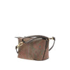 jacquard paisley fabric mini bag