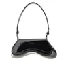 glossy faux leather play bag