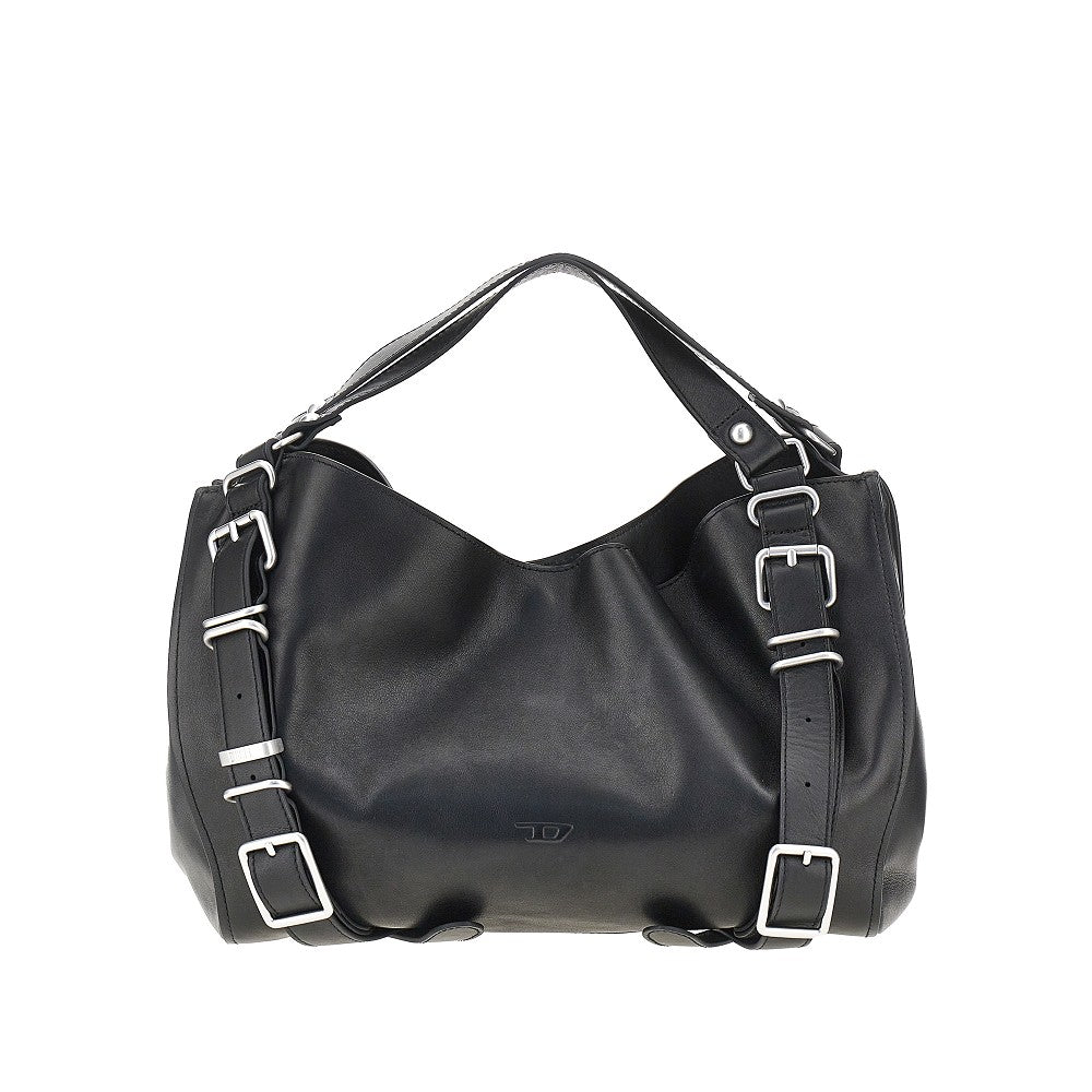 DIESEL OS leather small d-one bag