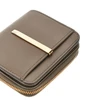 leather small bi-fold wallet