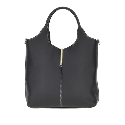 leather small tote shopping bag