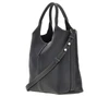 leather small tote shopping bag