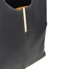 leather small tote shopping bag