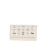 leather paloma wallet on chain