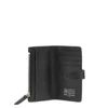 grain leather bi-fold cardholder