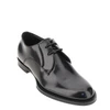 spazzolato leather laced shoes