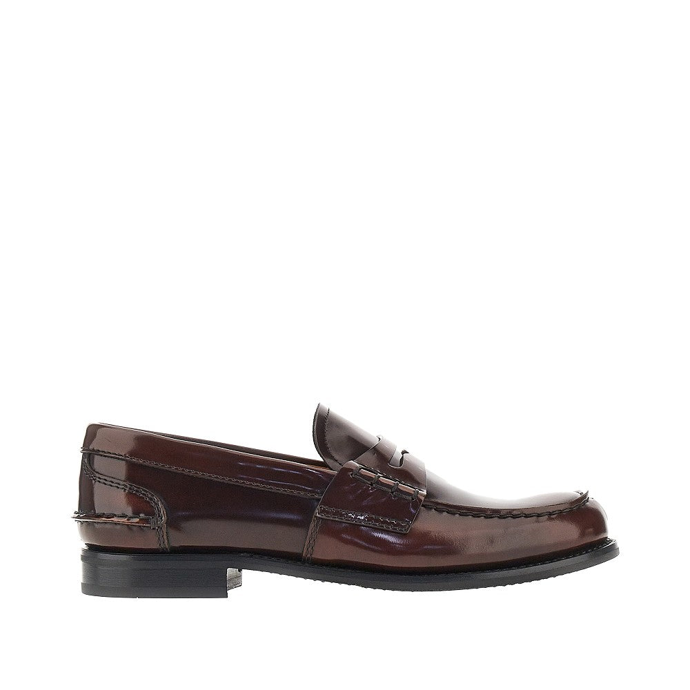 CHURCH 36 pembrey w5 fumé polished leather loafers