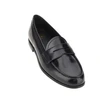 natalie fumé polished leather loafers