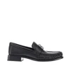 leather loafers